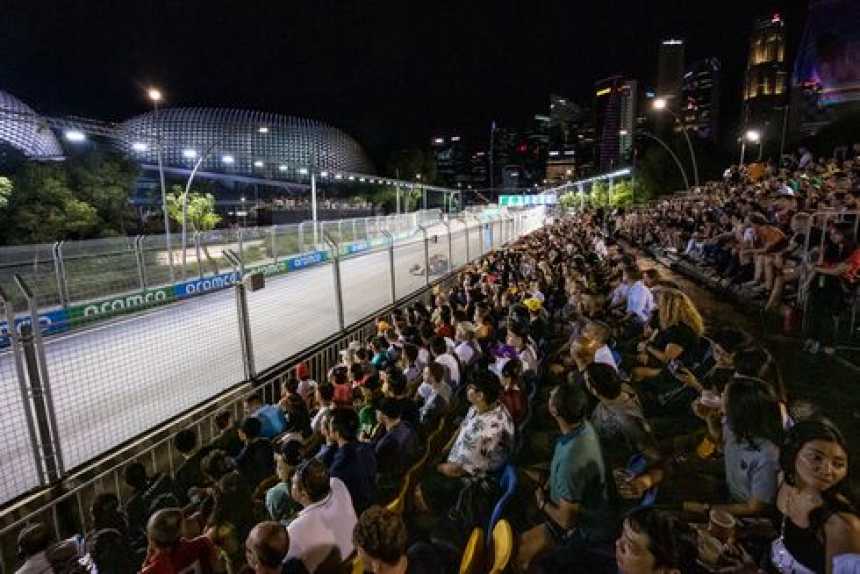 F1 - Velká cena Singapuru 2026 - hlavní závod