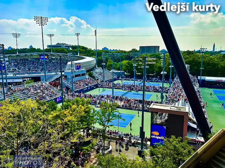 US Open 2026 0. den - denní session