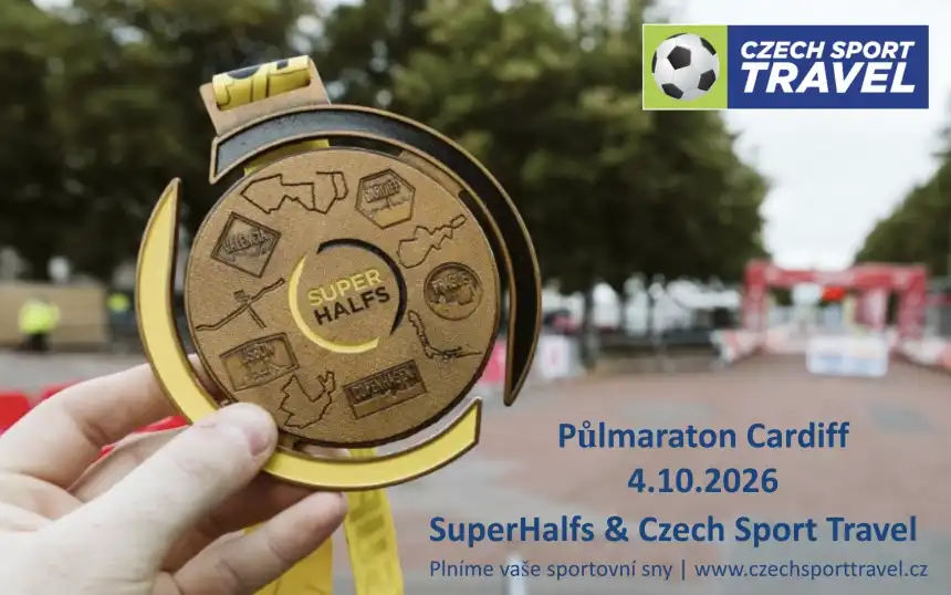 Půlmaraton - SuperHalfs v Cardiffu 2026
