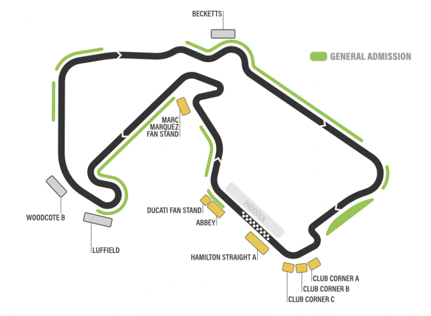 Moto GP - Velká cena Velké Británie 2026 hlavní závod