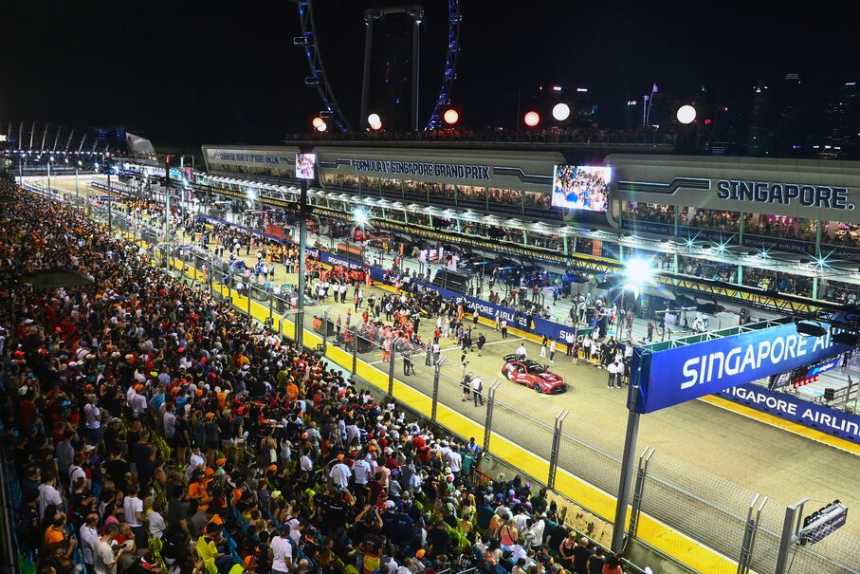 F1 - Velká cena Singapuru 2026 - hlavní závod