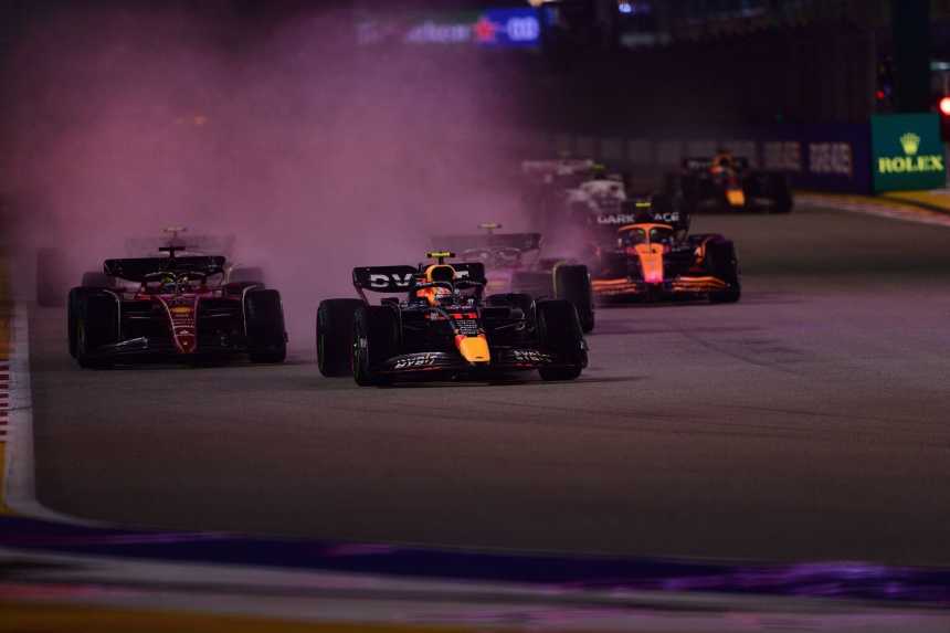 F1 - Velká cena Singapuru 2026 - hlavní závod
