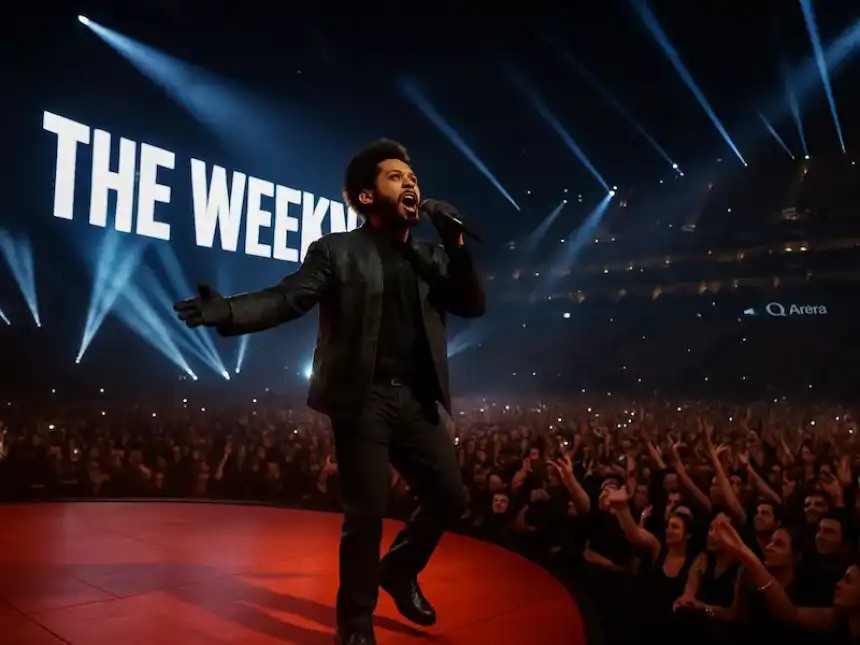Koncert The Weeknd v Londýně 15.8.2026
