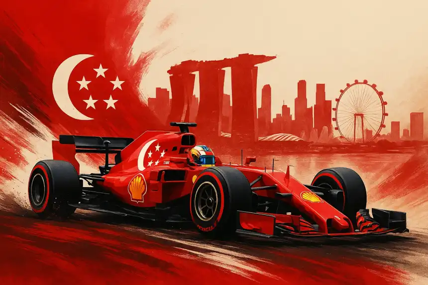 F1 - Velká cena Singapuru 2026 - hlavní závod